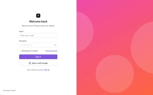 Login Split Image