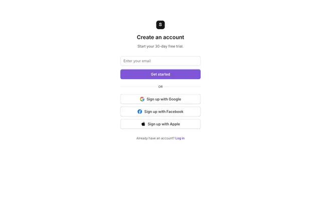 Signup Simple Social Logins