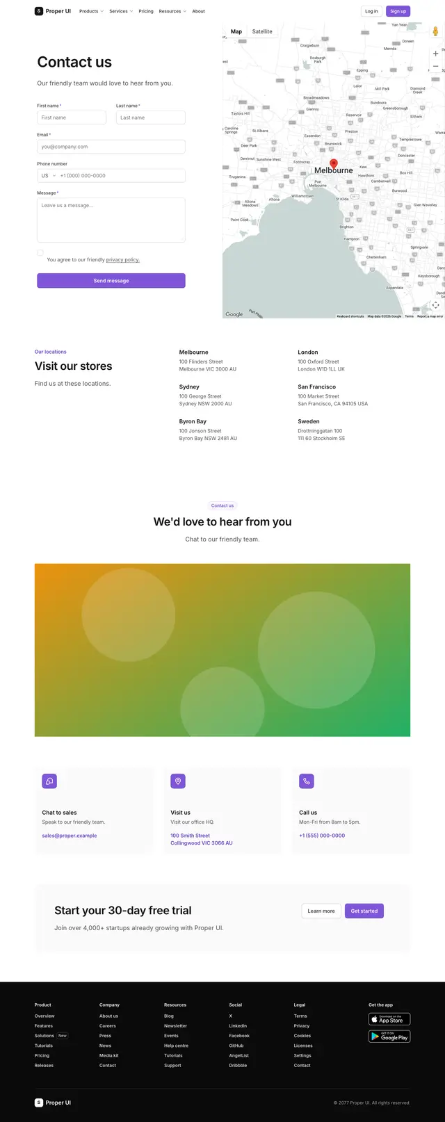 Contact page 03
