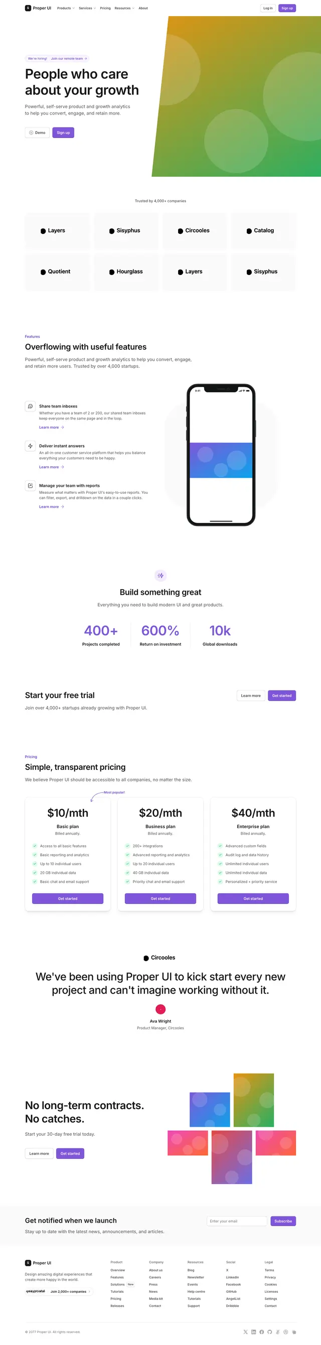 Landing Page 20