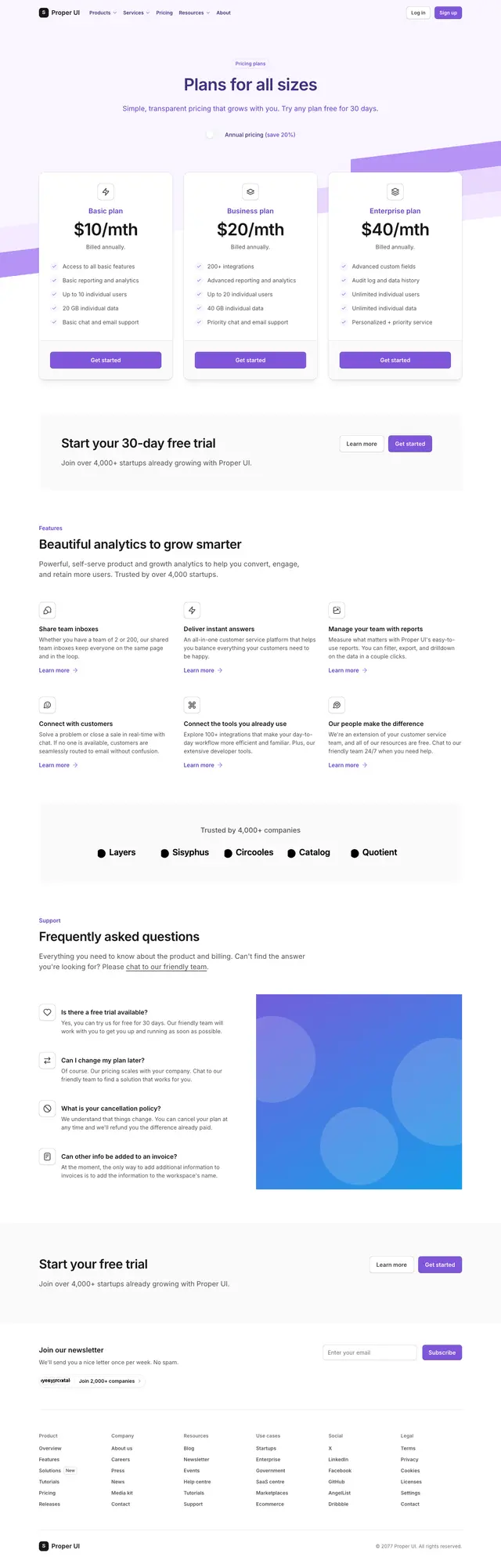Pricing page 02