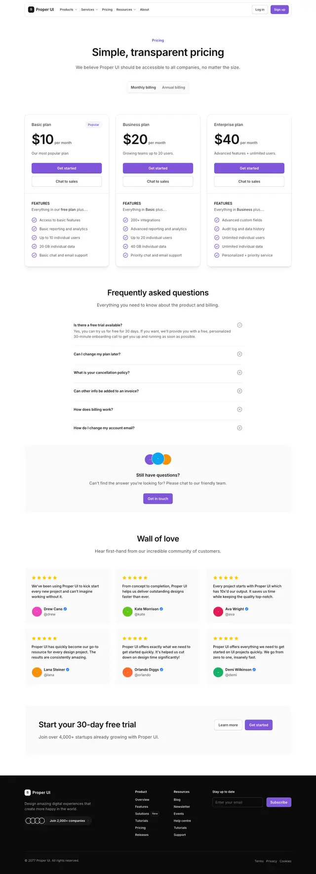 Pricing Page 04