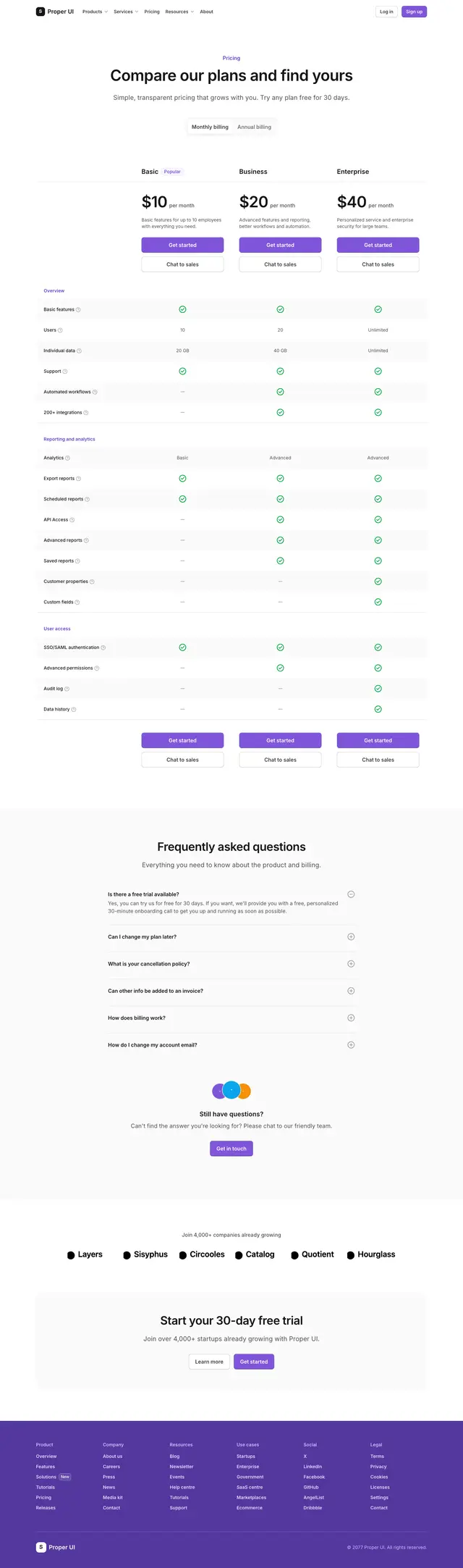 Pricing Page 05