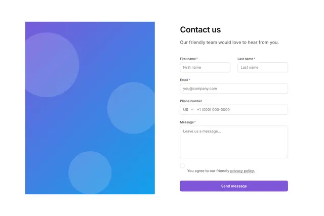Contact Simple Form 02