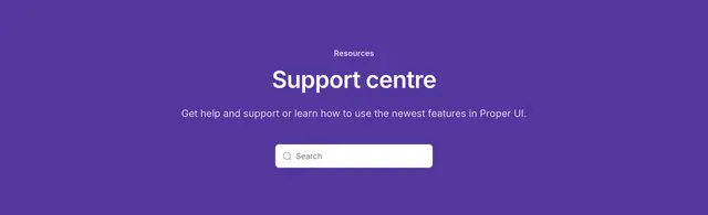 Header Centered Search Brand