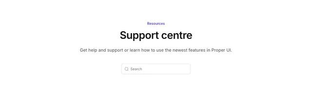 Header Centered Search