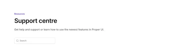 Header Left Search