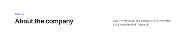 Header Space Between