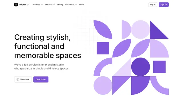 Hero Geometric Shapes 01