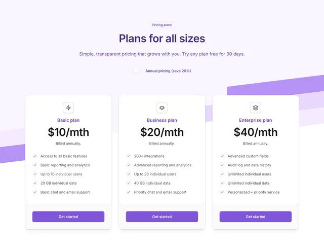 Pricing Abstract Angles