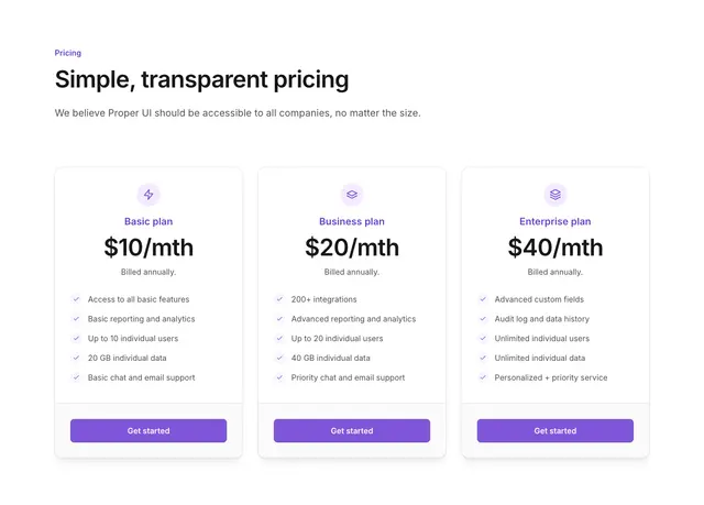 Pricing Simple Icon