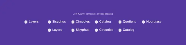 Social Proof Full Width Dual Brand